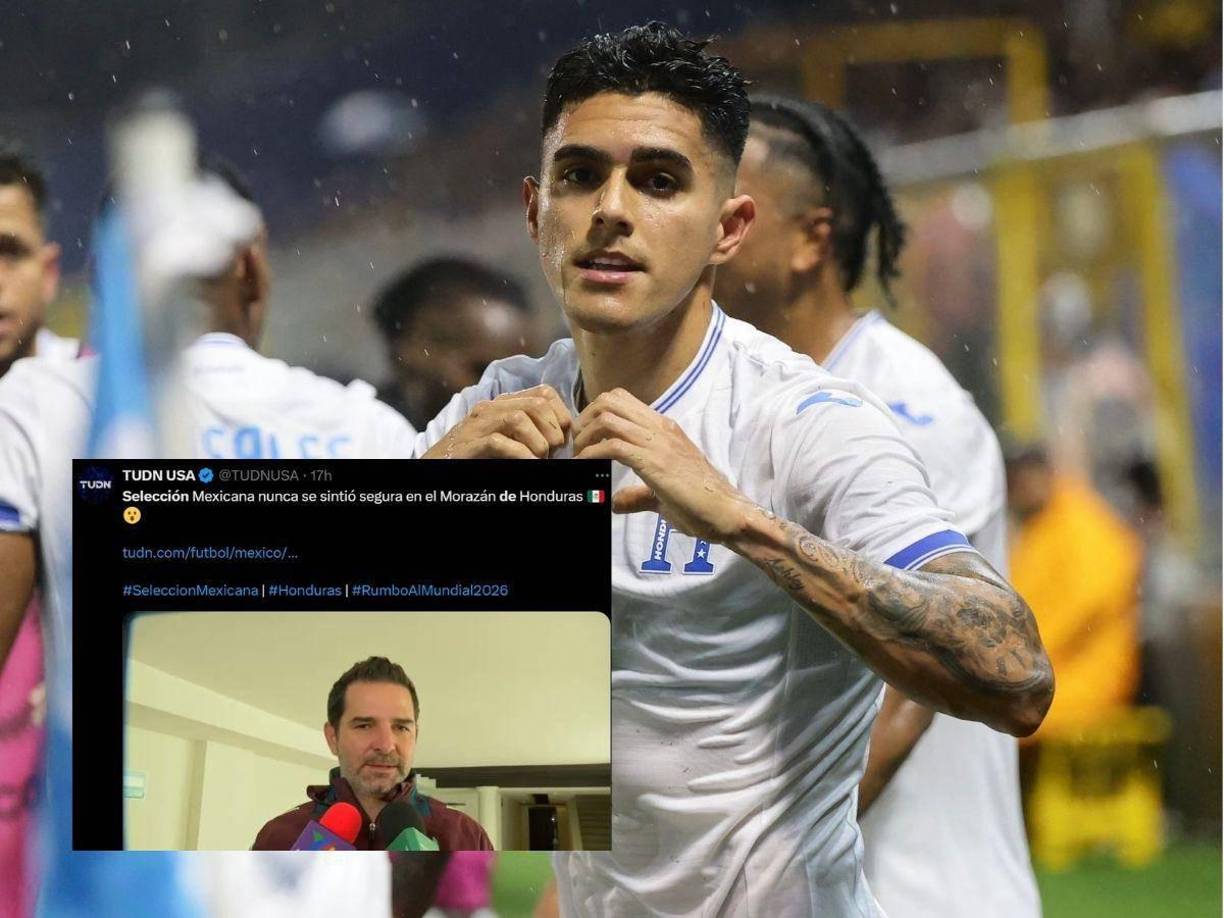 TUDN USA: “Selección Mexicana nunca se sintió segura en el Morazán de Honduras”.