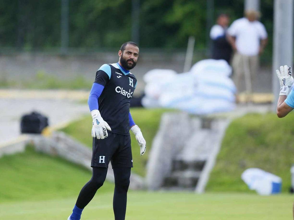 Edrick Menjívar será el portero titular de Honduras para los duelos ante México por la Nations League.
