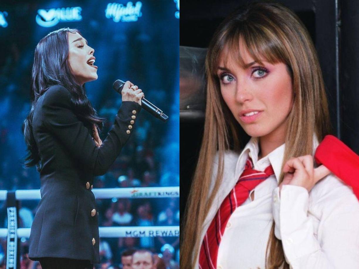 La reconocida actriz y cantante mexicana Anahí, elogió a su colega cantantante y también actriz Danna Paola por su destacada participación en entonar el Himno Nacional de México en el esperado torneo de boxeo donde peleaba el boxeador mexicano, Saúl “Canelo” Álvarez versus el estadounidense, Jermell Charlo.