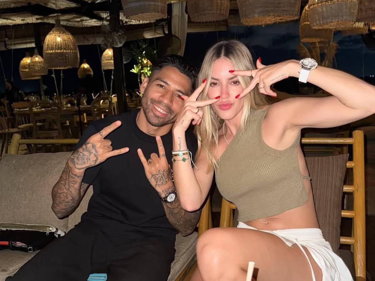 Javier Aquino y Andrea Garza se muestran enamorados en las redes sociales pese a las críticas que ha recibido la chica. 