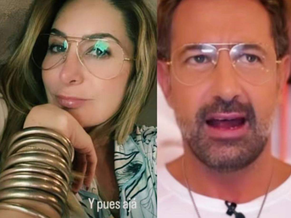 Resulta que en el programa fueron compartidas unas fotografías que muestran a Geraldine Bazán y a Gabriel Soto utilizando los mismos lentes, generando rumores sobre una posible reconciliación tras la ruptura de él con Irina Baeva. Las conductoras de la transmisión crearon sus propias teorías.