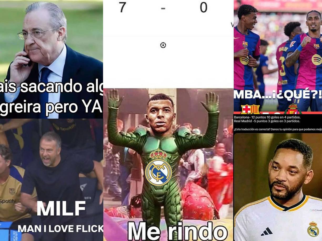 Los divertidos memes que dejó la goleada que le endosó el Barcelona (7-0) al Valladolid, resultado que ilusiona a los azulgranas y que mete miedo al Real Madrid de Mbappé.