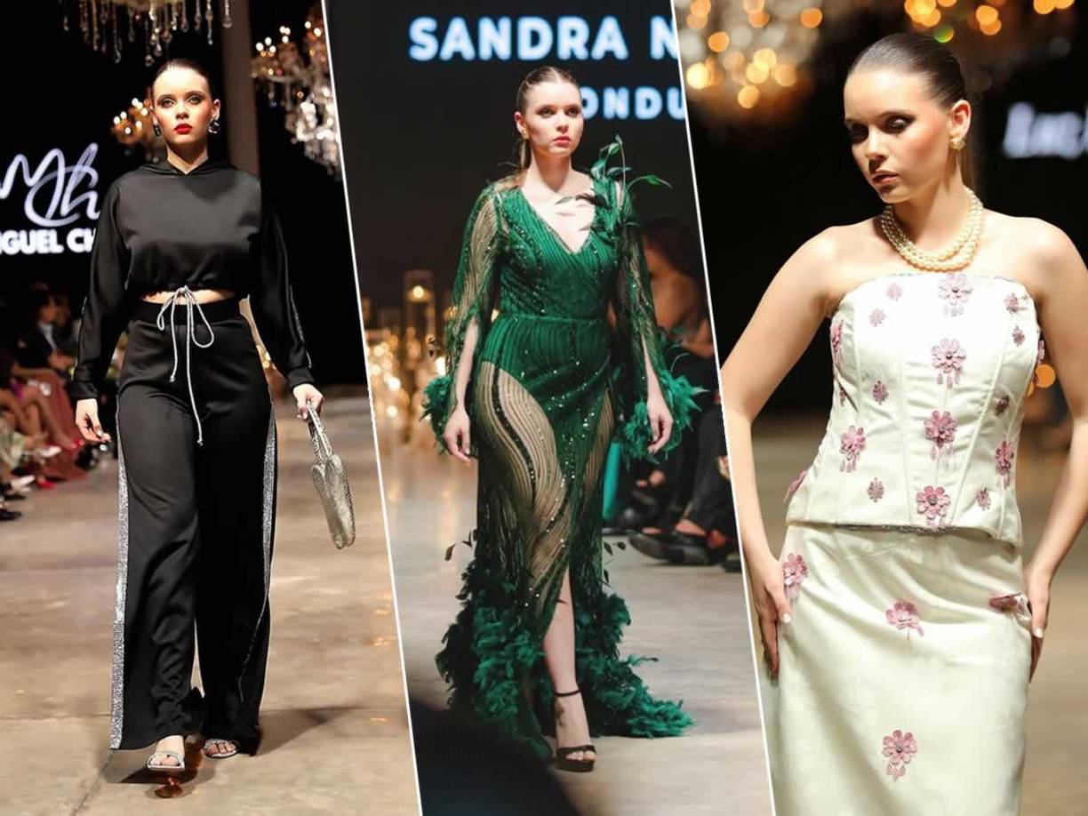 La hermosa Cecilia García, novia del delantero argentino de Motagua, Agustín Auzmendi, cautivó a todos en el desfile de moda en la IX edición de BAC Estilo Moda 2024. El futbolista la sorprendió mientras ella modelaba.