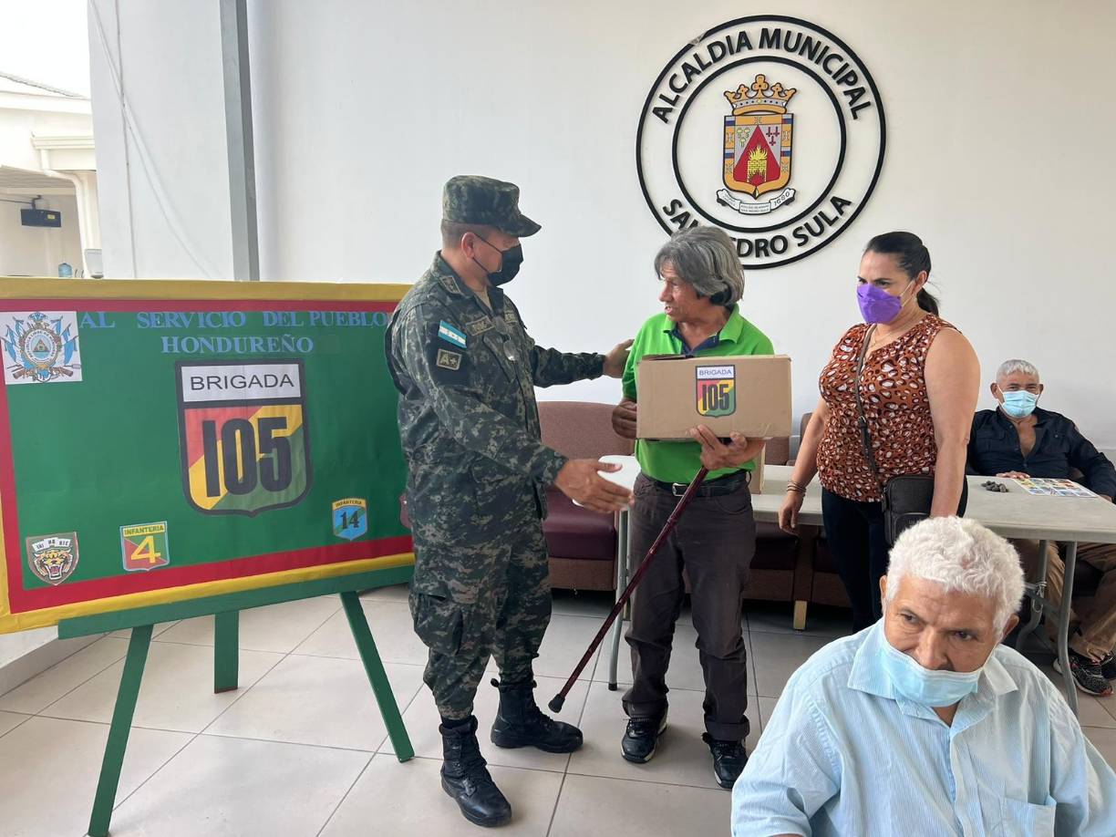 Los miembros del hogar se mostraron agradecidos por los detalles.