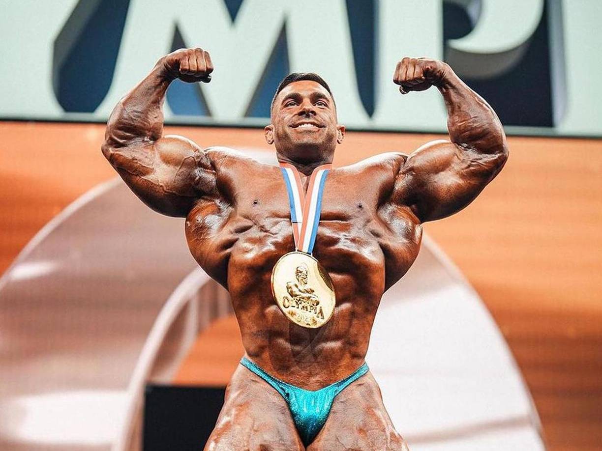 Derek Lunsford se proclamó campeón del fisicoculturismo cuando anteriormente fue futbolista. 