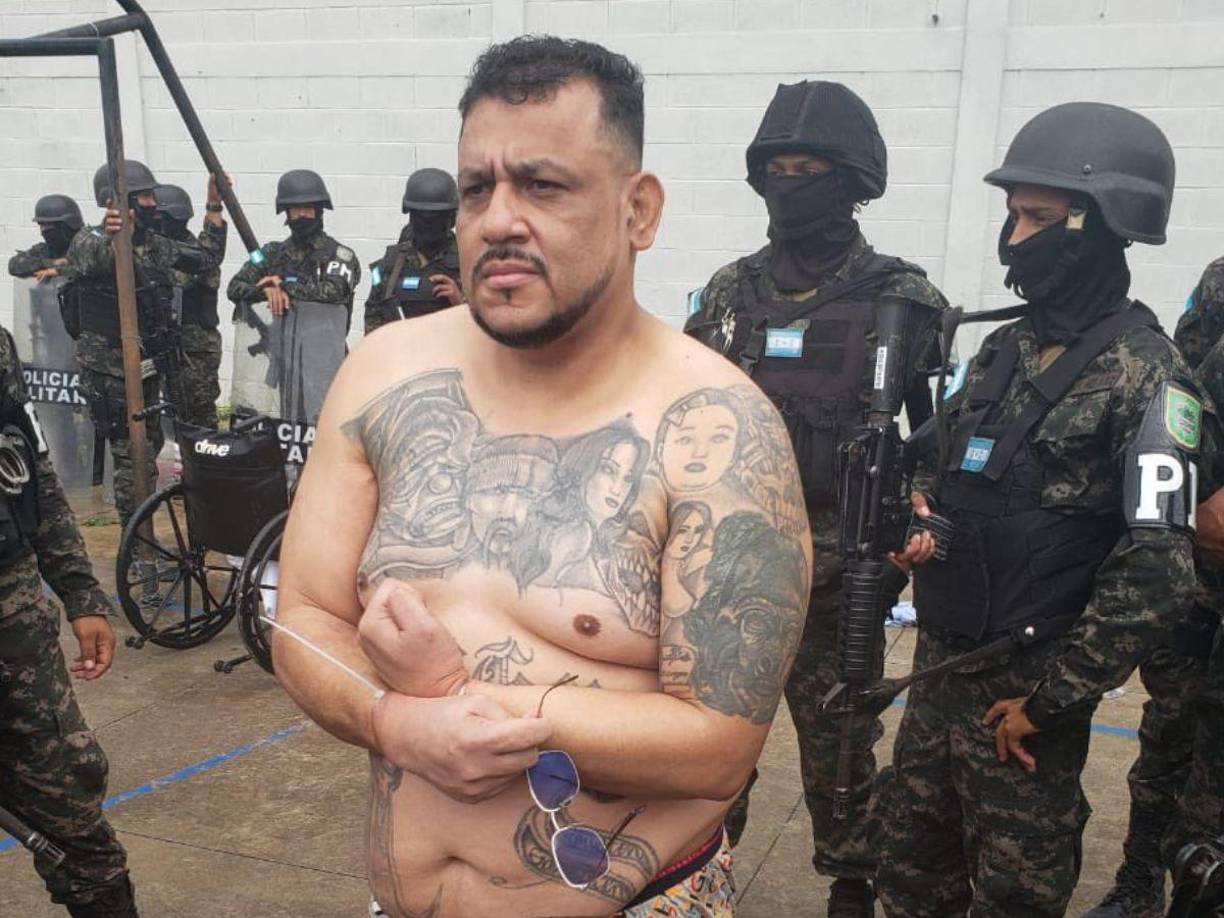 Carlos Alberto Álvarez Cruz, alias “Cholo Houston” fue encontrado recluido en La Tolva, cárcel de máxima seguridad ubicada en Morocelí durante un operativo de la Policía Militar.