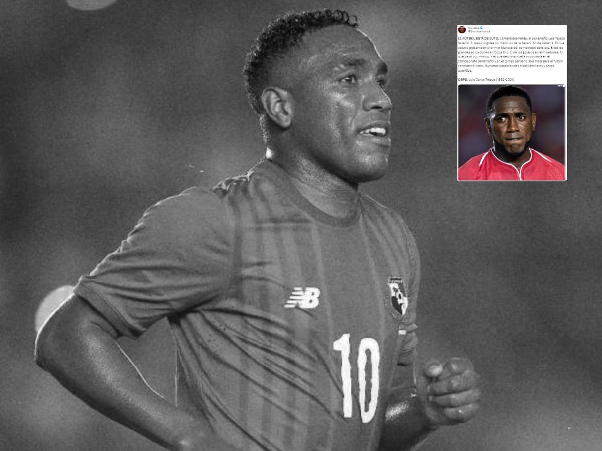El exgoleador de la selección panameña de fútbol Luis “el Matador” Tejada, mundialista en Rusia-2018, murió este domingo a los 41 años, lamentó la Federación Panameña de Fútbol (Fepafut).