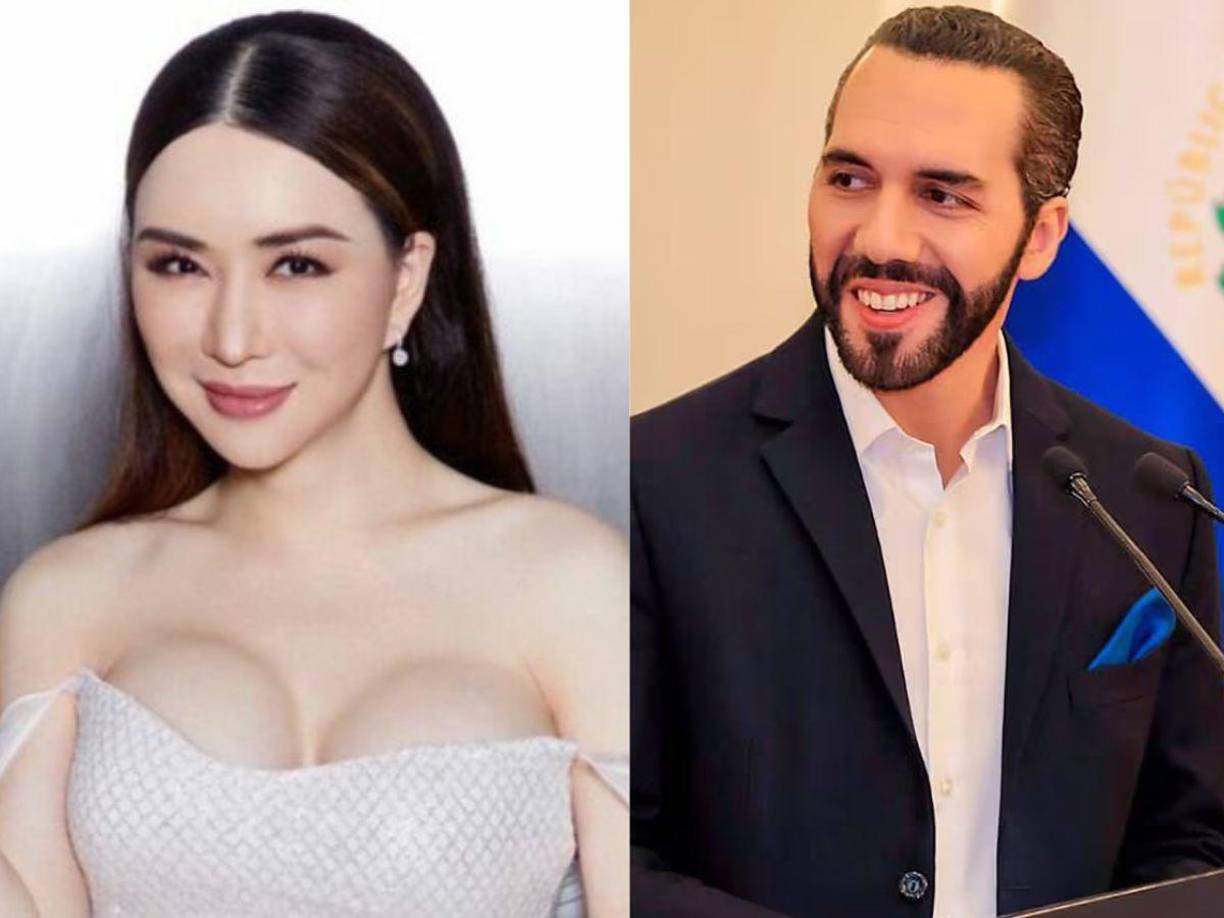 ”Está guapísimo” dijo la dueña del certamen de belleza tras ser consultada sobre el presidente de El Salvador Nayib Bukele.