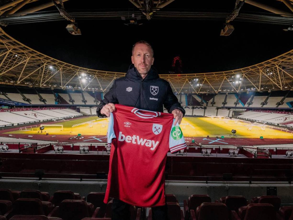 El West Ham ha anunciado a Graham Potter como nuevo entrenador tras la destitución de Julen Lopetegui.