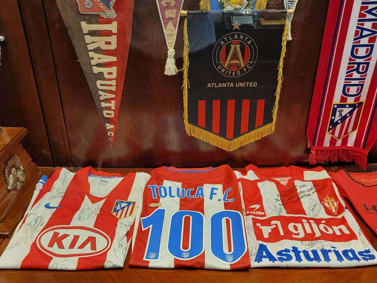 Así es el histórico y bonito museo del club mexicano Toluca en el estadio Nemesio Diez.