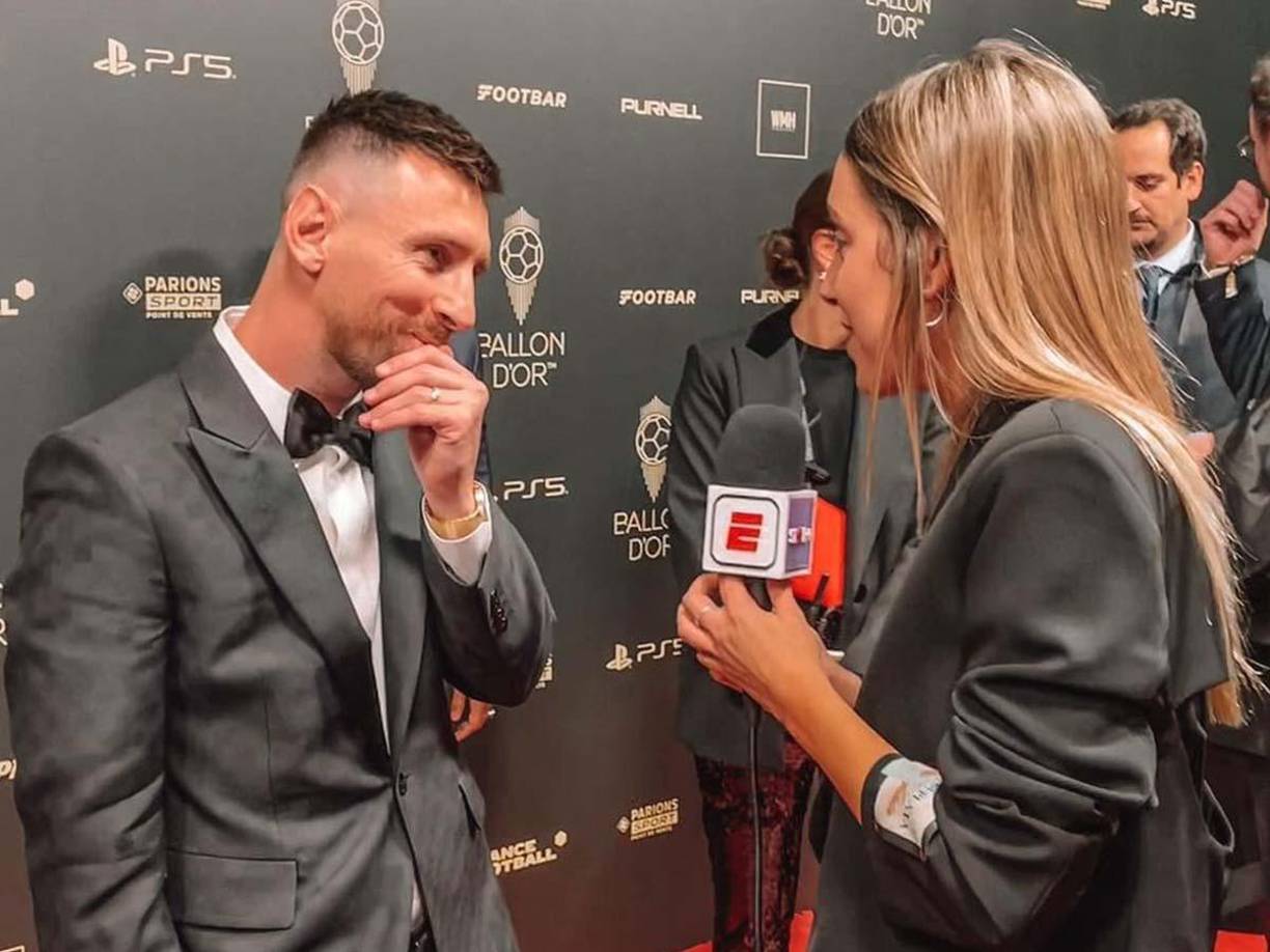 La mirada de Messi a Sofía en la gala del Balón de Oro ha generado todo tipo de repercusiones al extremo que la chica es señalada . 