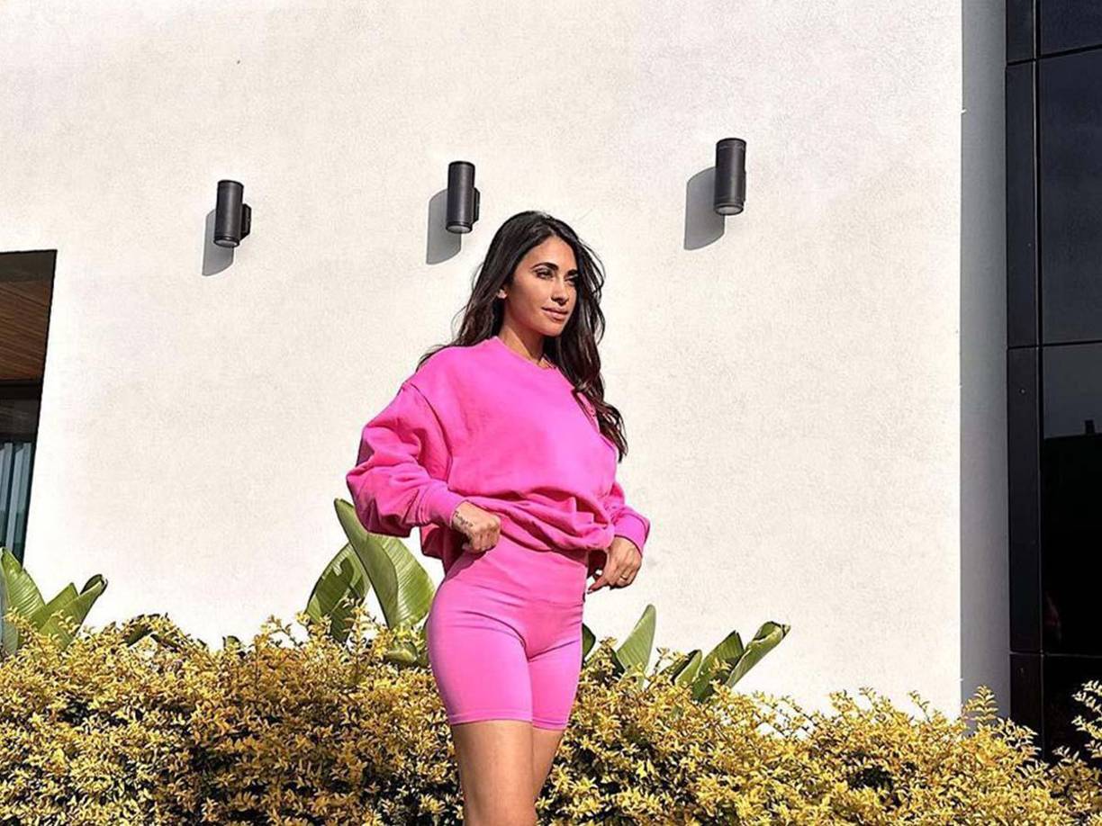 Roccuzzo no le ha restado importancia al cruce de miradas entre Messi y Sofía.