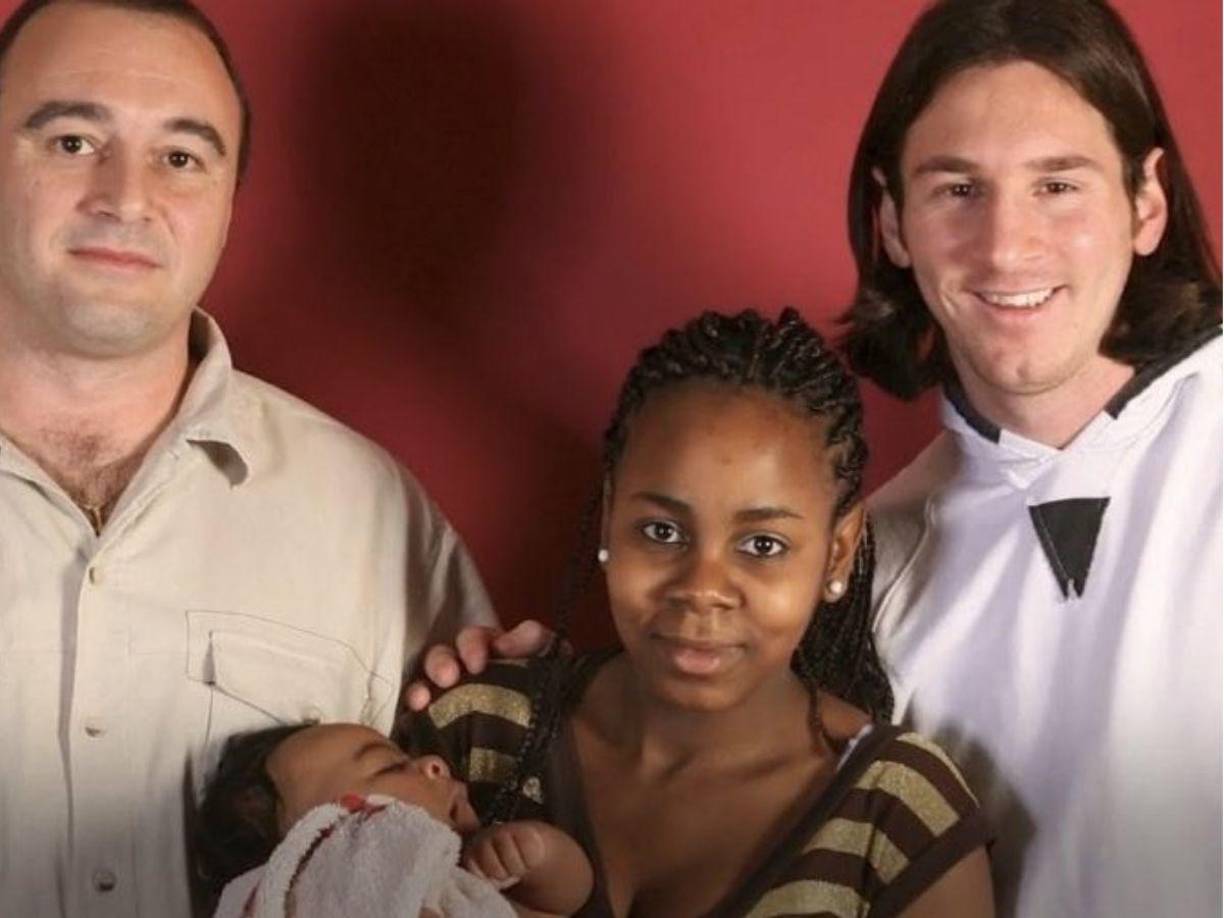 Las fotografías las compartió el medio español Diario SPORT. En esos años el medio catalán publicaba en cada año un calendario solidario<b> </b>“en el que los futbolistas del Barcelona participaban de forma totalmente altruista”.