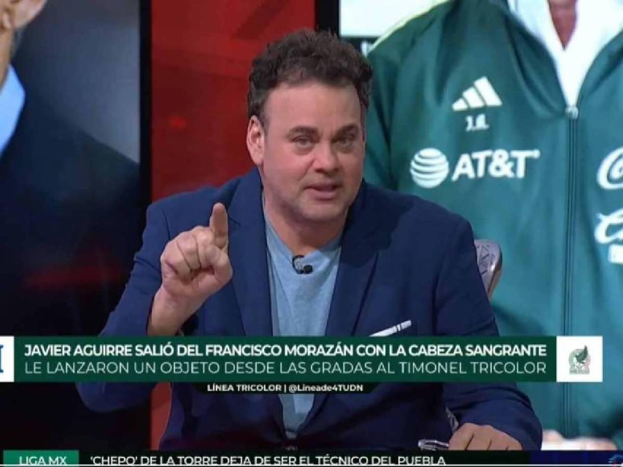 “Lo que yo vi y nadie está inventando, es dramático provocarle una herida en la cabeza”, señaló Faitelson respecto a la agresión en el programa Línea de Cuatro.