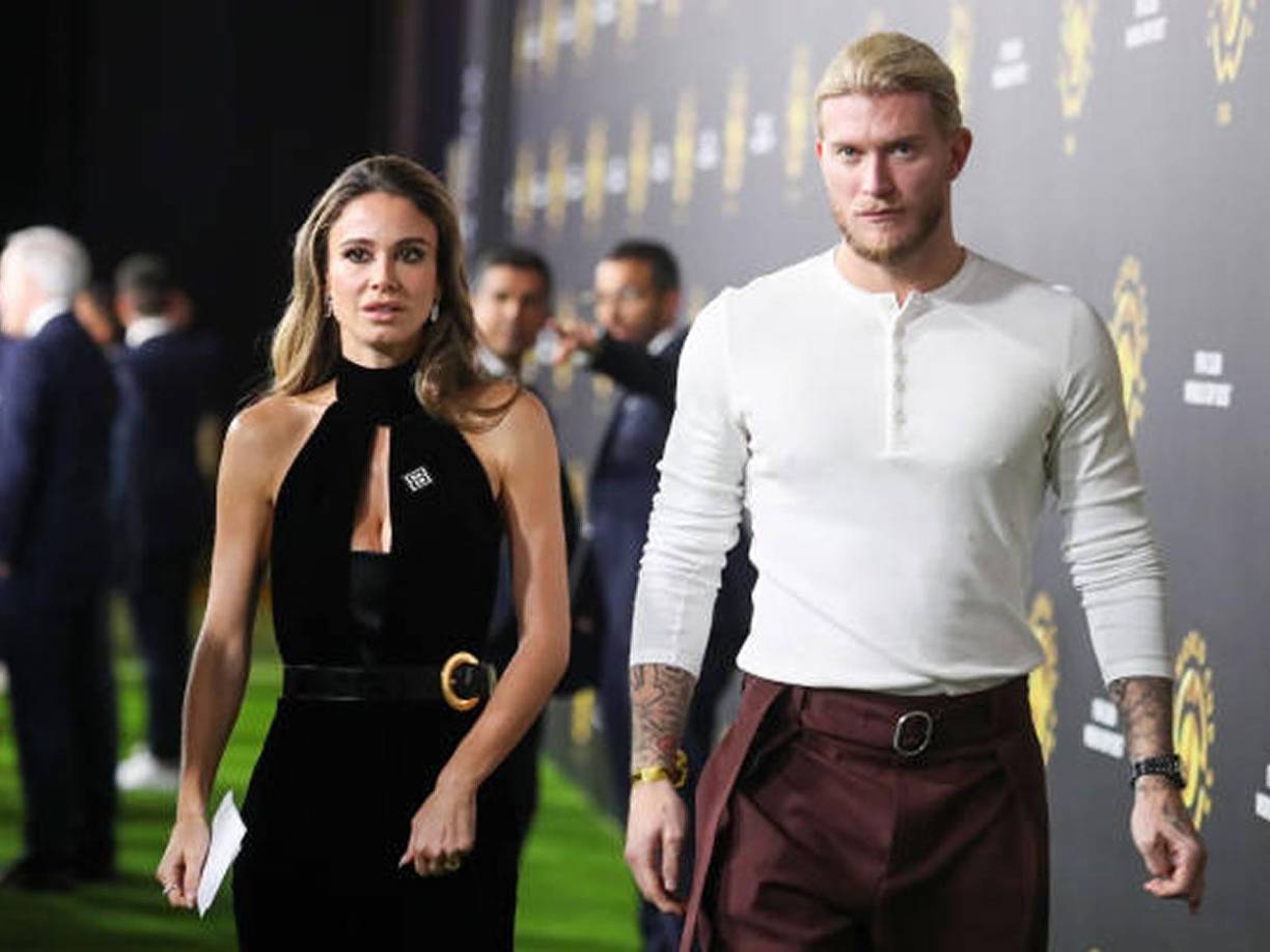 Diletta Leotta llegó al sorteo del Mundial de Clubes acompañada por su esposo, el portero alemán Loris Karius, actualmente sin equipo.