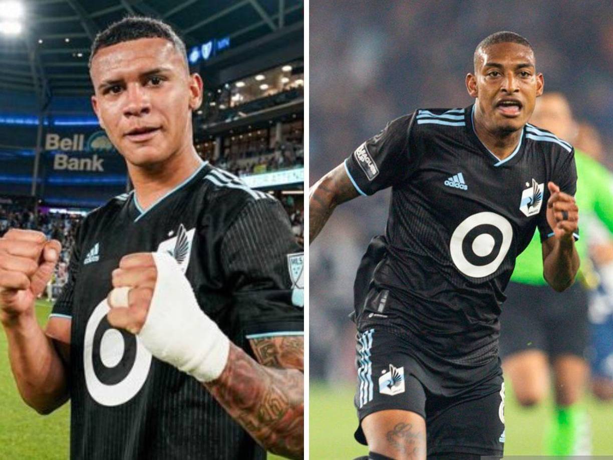 Kervin Arriaga y Joseph Rosales - Los futbolistas hondureños recibieron buenas noticias en la MLS. Ambos seleccionados nacionales seguirán una temporada más en el Minnesota United.