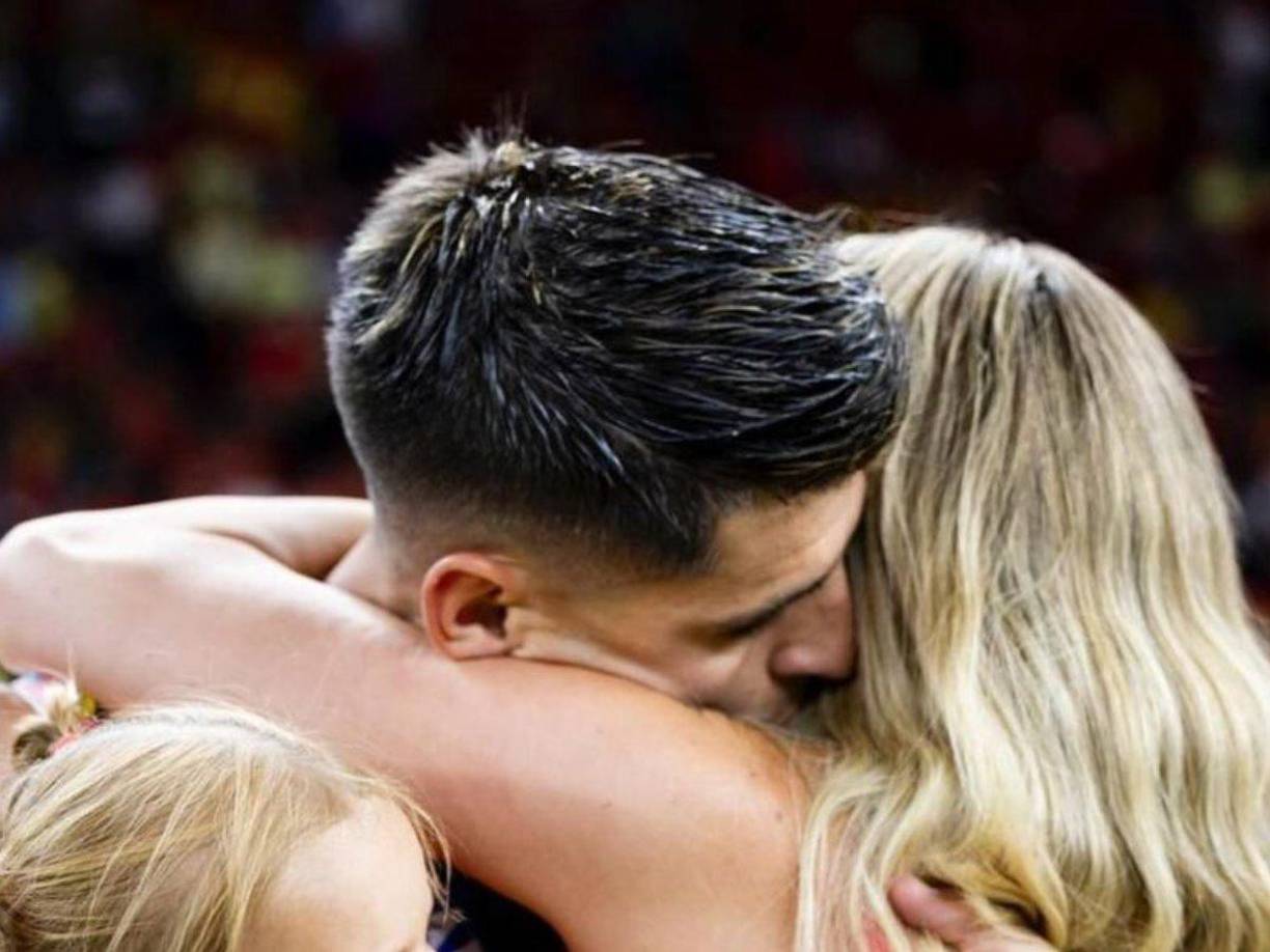 Morata también ha querido enviar un mensaje de amor a Alice Campello, la que ahora es su exesposa. 