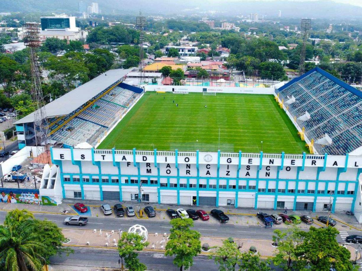 Diario LA PRENSA pudo constatar que el engramillado del Estadio Morazán no luce en óptimas condiciones tras año y medio en reparación.