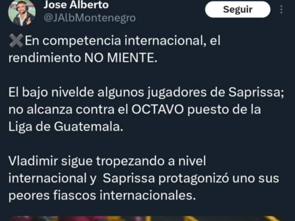 “Uno de sus peores fiascos internacionales”, señalan en Costa Rica respecto al Saprissa.
