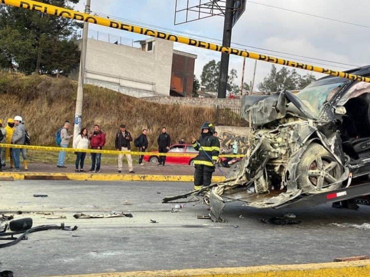 Cabezas, de 22 años, era una de las cinco ocupantes de un vehículo que chocó esta madrugada cuando se desplazaba a alta velocidad por una conocida autopista de Quito.