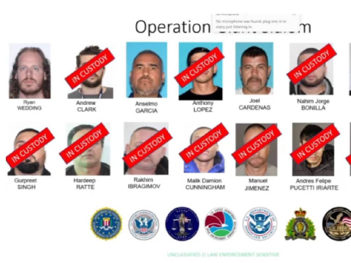 La investigación de las autoridades federales ha generado acusaciones contra 16 personas en total, varios de los cuales han sido ya detenidos. 