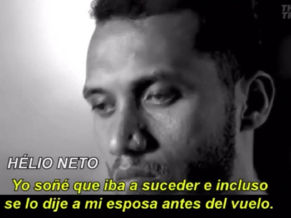 “Soñé que sucedería. Unos días antes de que partiéramos para la final de la Copa Sudamericana en Colombia, tuve una terrible pesadilla. Cuando desperté, le dije a mi esposa que había estado en un accidente de avión”, comienza contando.