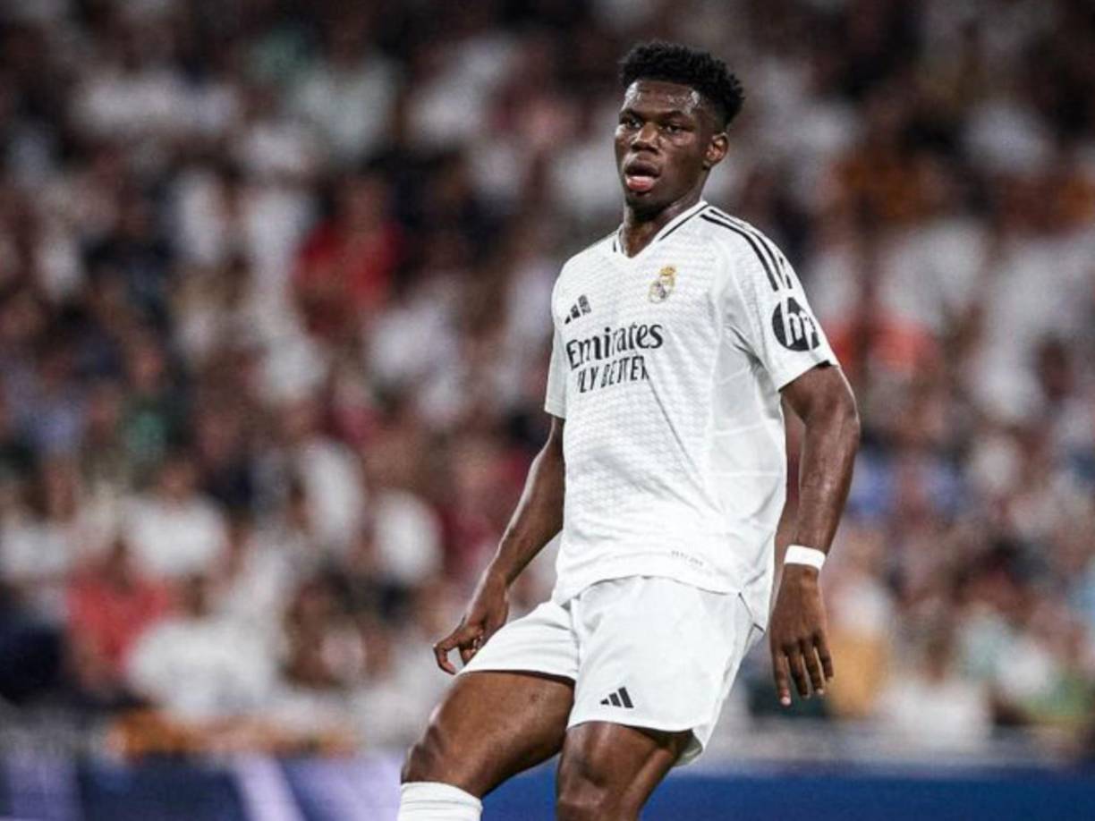  Aurelién Tchouamén: El francés estará en el centro del campo de los blancos. 