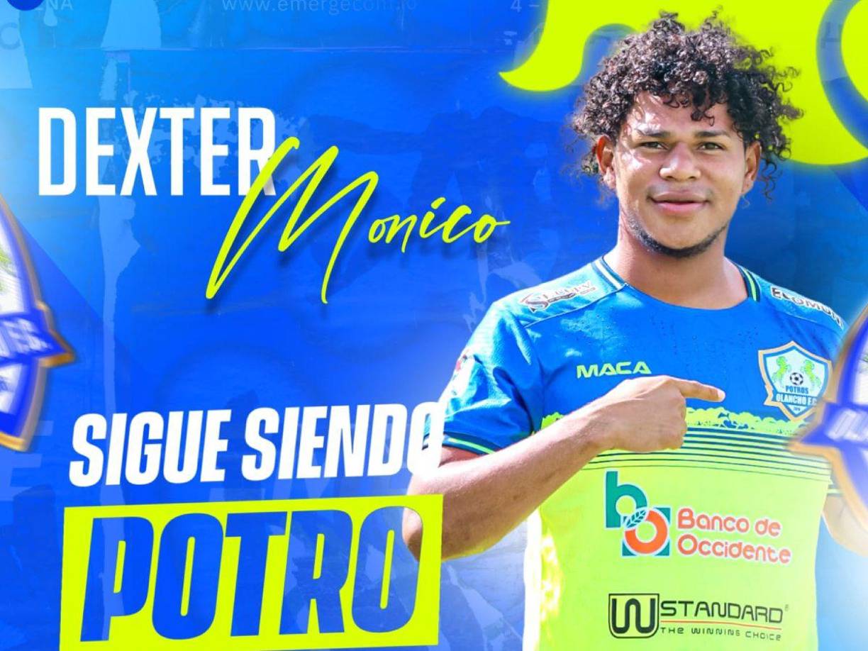 El extremo Déxter Mónico fue ratificado para seguir en Olancho FC.