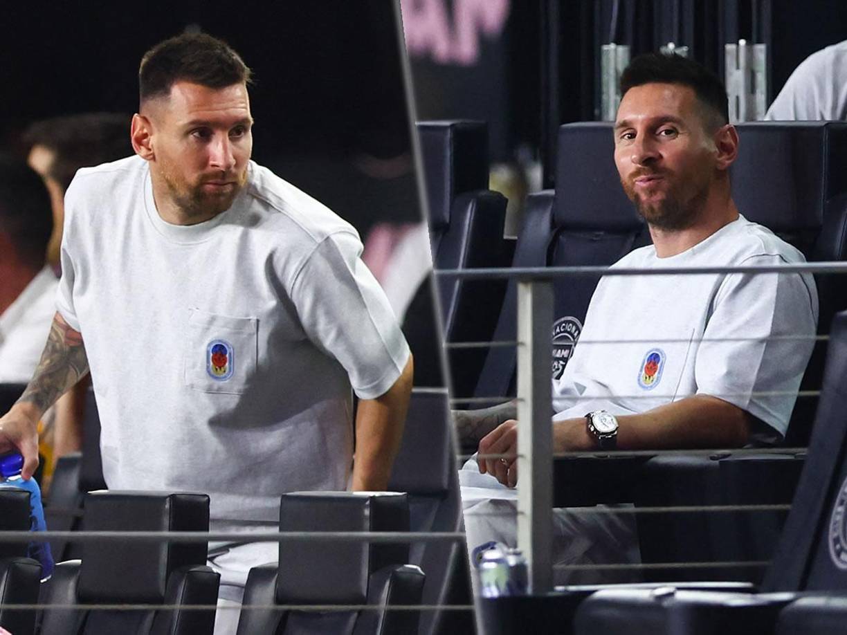 Lionel Messi se dejó ver por primera vez días después de la final de la Copa América 2024 que ganó con Argentina. El astro argentino ha hecho saltar las alarmas con la imagen que mostró en el estadio del Inter Miami.