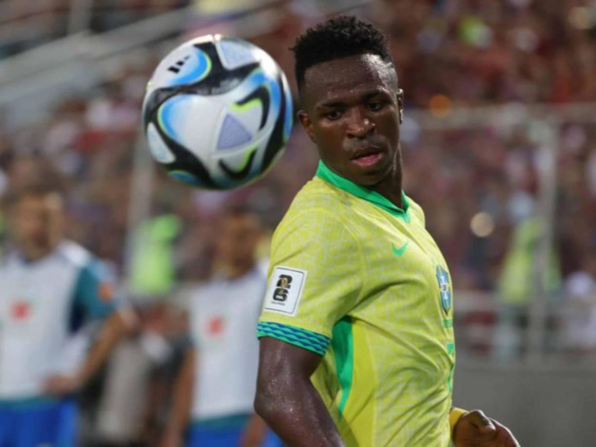 Liderada por Vinicius, la selección de Brasil sigue sin despertar y esta vez sufrió un amargo empate de 1-1 ante Venezuela con el jugador del Real Madrid como villano.