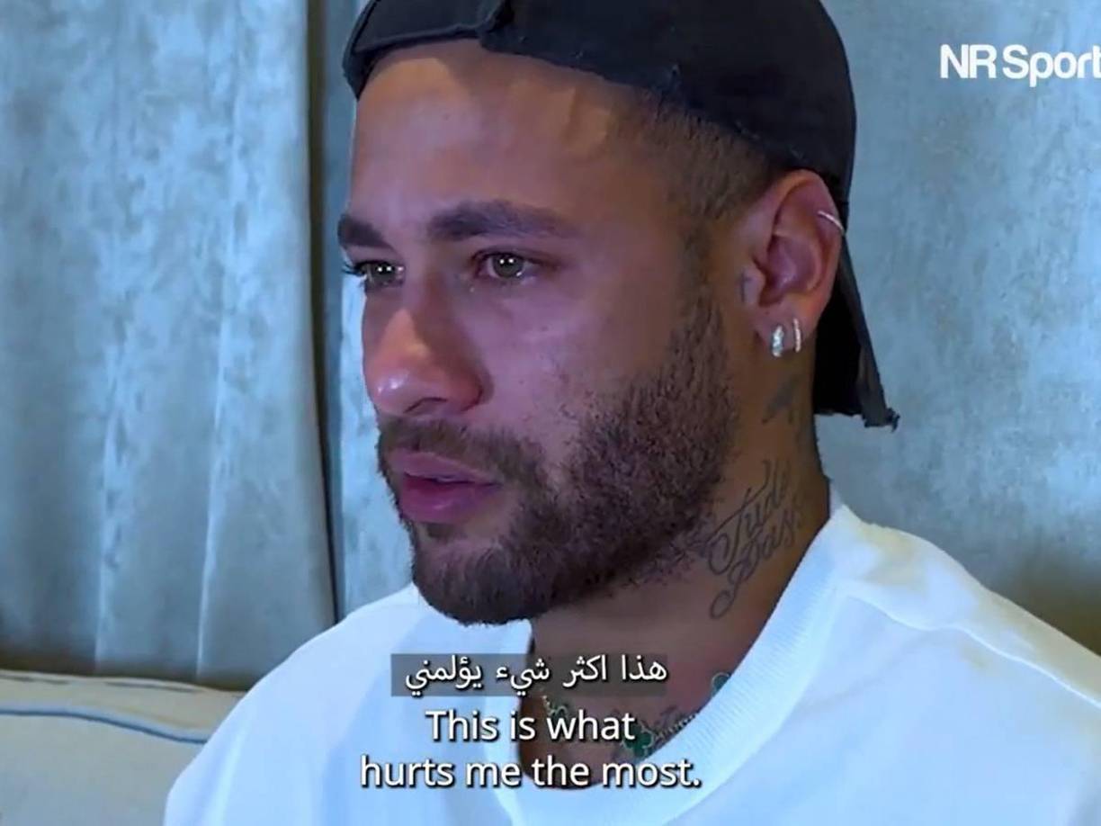 Neymar rompe en llanto y hace dura confesión: “Sufro cada día que no puedo hacerlo”