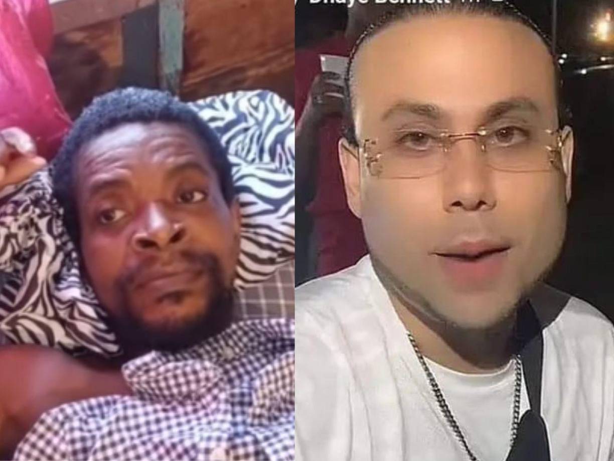 Cristopher Iber Daniels Price (izquierda) asegura que Gilbert Reyes (derecha) lo intentó matar en Roatán y que debido a un tiro que le infirió, lo dejó postrado en cama de por vida.