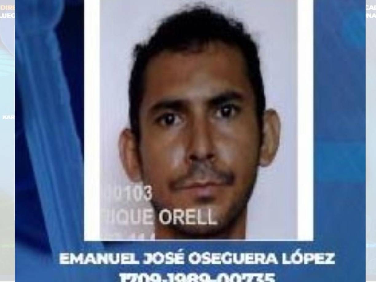 Emanuel José Oseguera López de 35 años.