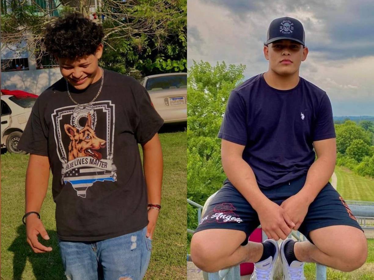 Fotos en vida del hondureño Luis Fernando Montes Padilla, quien murió ahogado en Ohio.