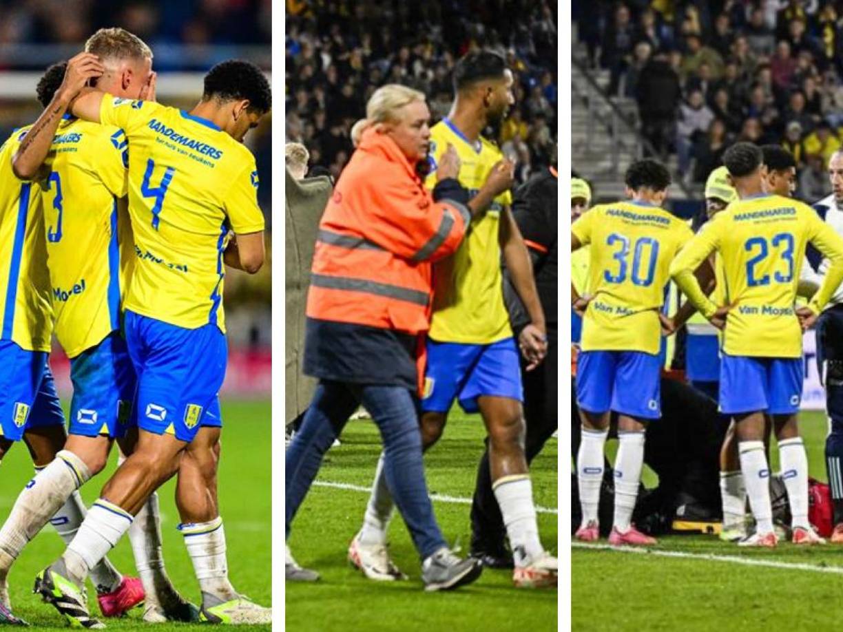 Durante el encuentro, tras una infortunada jugada, el arquero del Waalwijk quedó inconsciente y tuvo que ser atendido en el terreno de juego, ¿qué fue lo que pasó?