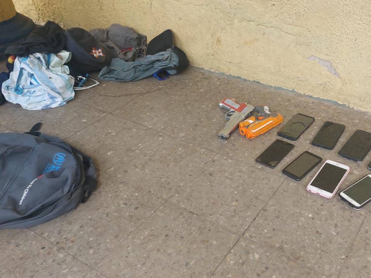 Los detenidos se cambiaban de ropa después de asaltar a los pasajeros para despistar. 