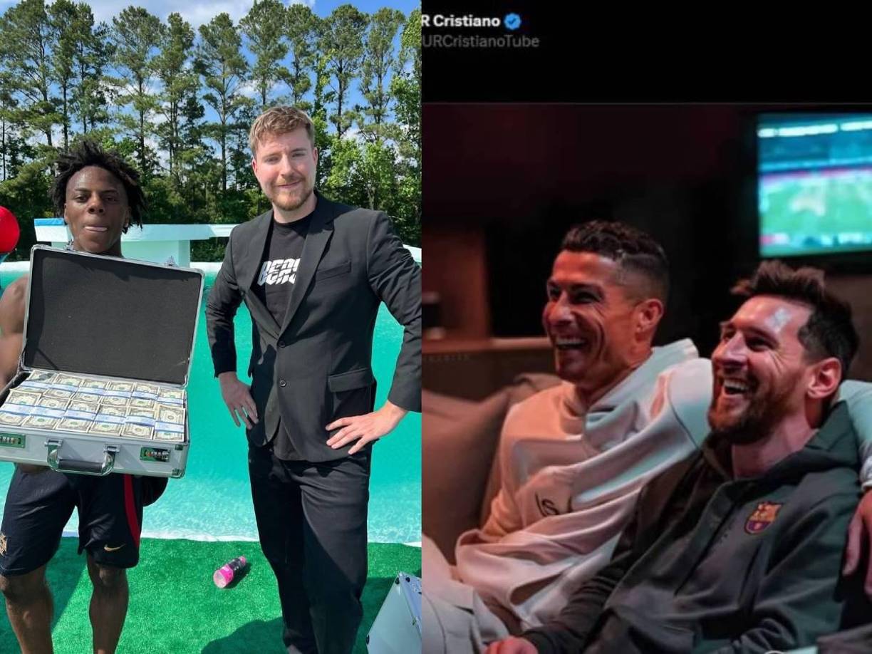 Al principio, se especulaba que Leo Messi podría llegar a su canal, pero el portugués decidió invitar justamente a su gran “rival” de Youtube: MrBeast.