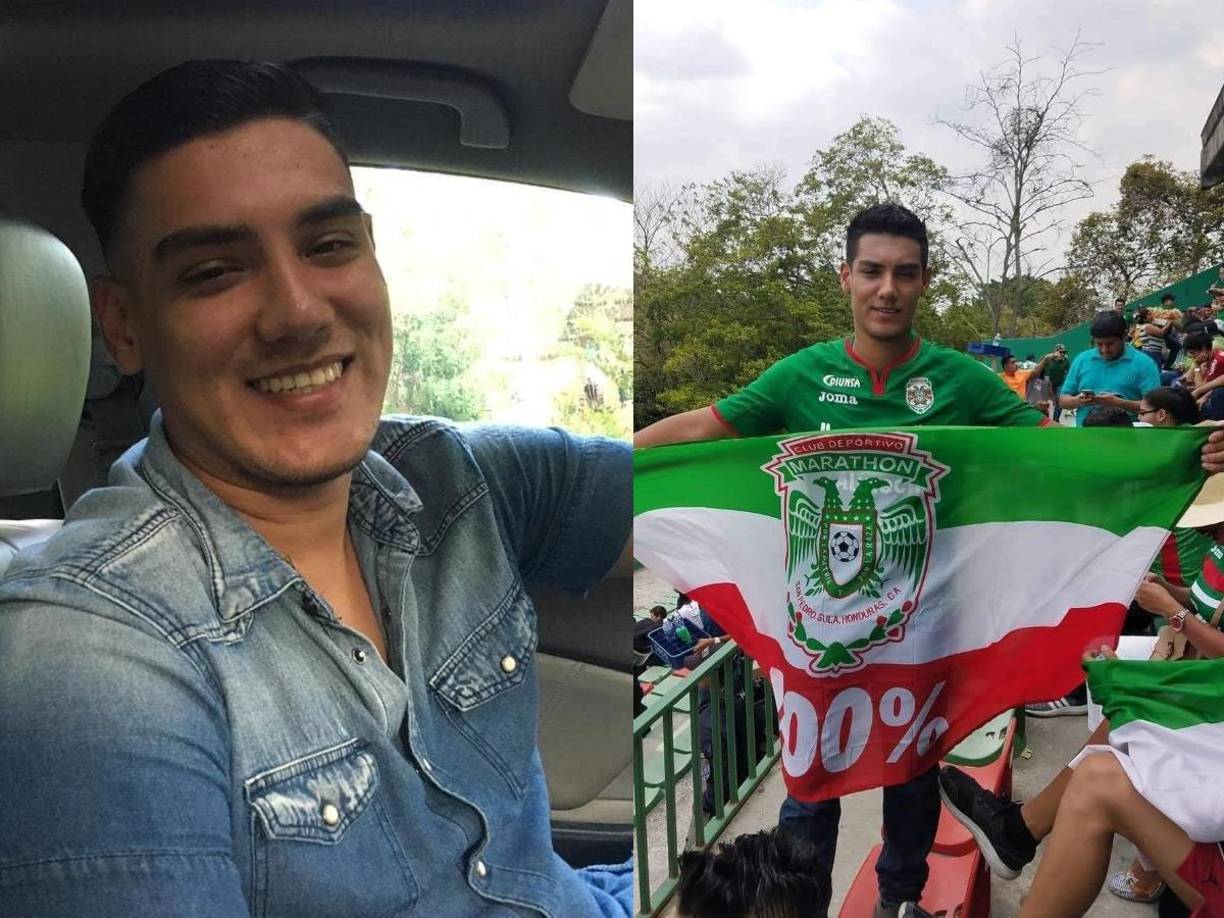 Fotos en vida de Kevin Fúnez, el joven licenciado asesinado en San Pedro Sula.