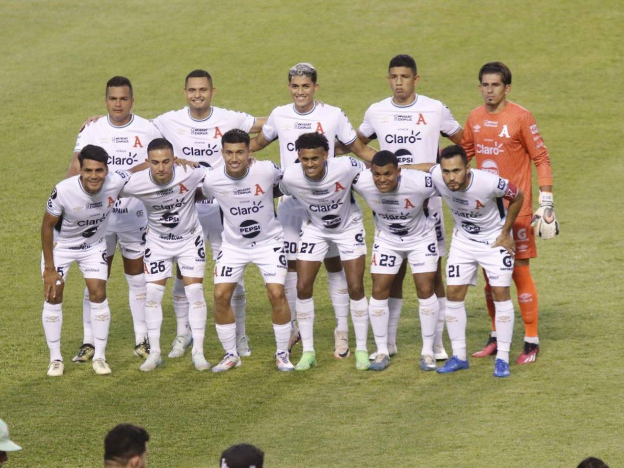 El 11 titular del Alianza que enfrentó al Marathón.