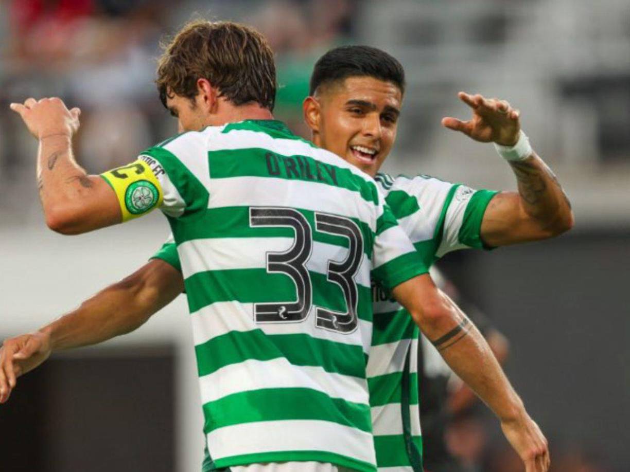 Luis Palma ingresó al 65 y tres minutos después se encargó de anotar en un tanto que significó la victoria de 4-3 del Celtic ante Manchester City en amistoso realizado en Estados Unidos.