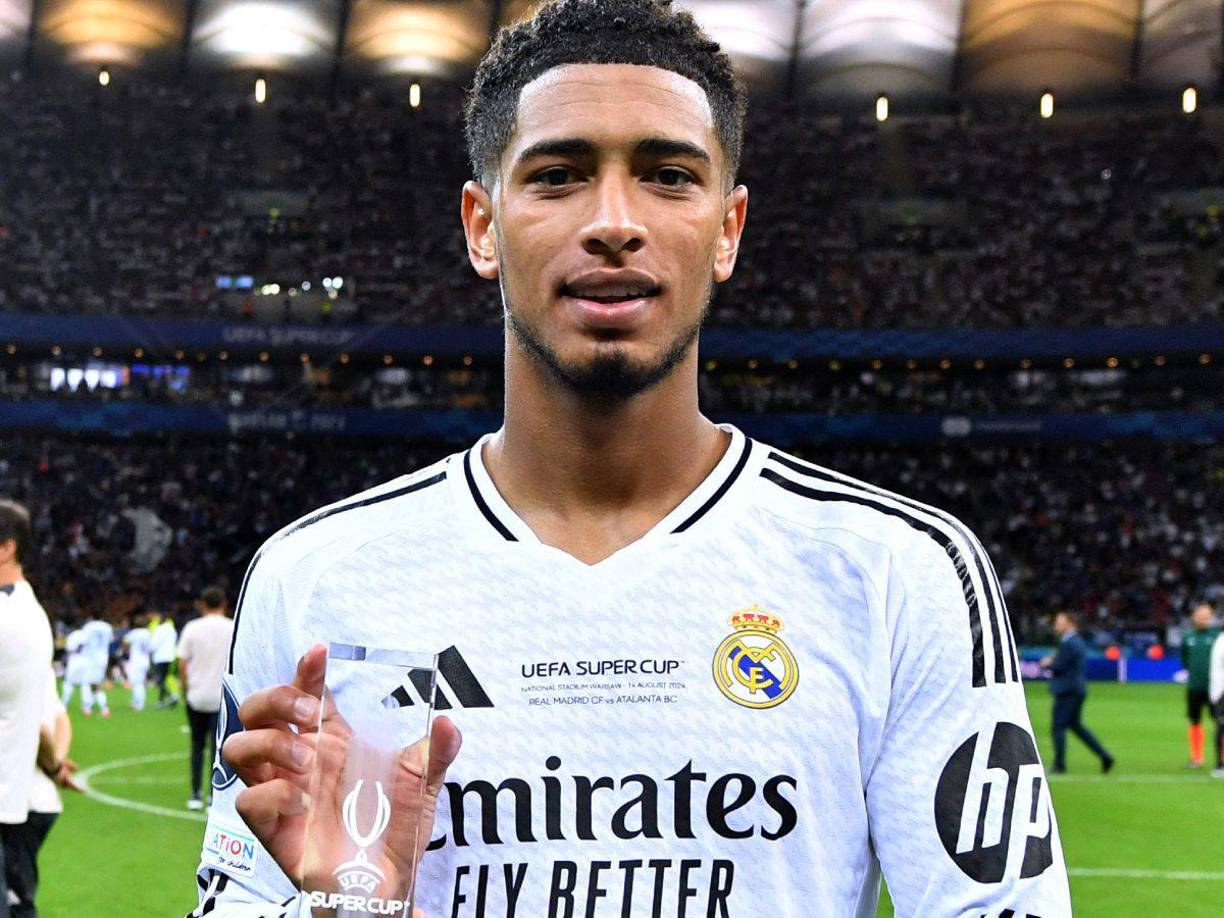 ¿Sorpresa? Jude Bellingham fue elegido como el MVP de la final de la Supercopa de Europa.