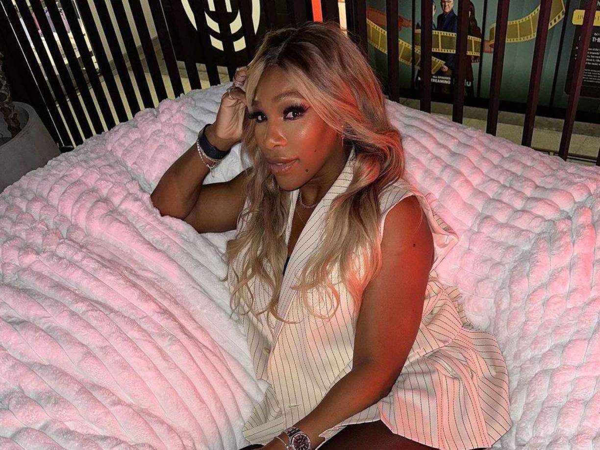 Serena anunció que se sometió a una cirugía para extirpar un quiste o tumor que le apareció en la zona del cuello. 