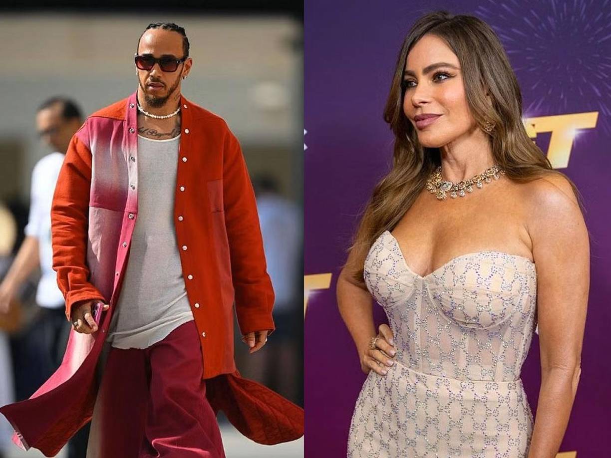 Sofía Vergara fue captada junto al destacado piloto de Fórmula 1, Lewis Hamilton, en lo que parece haber sido una cita romántica entre ambos en Nueva York.