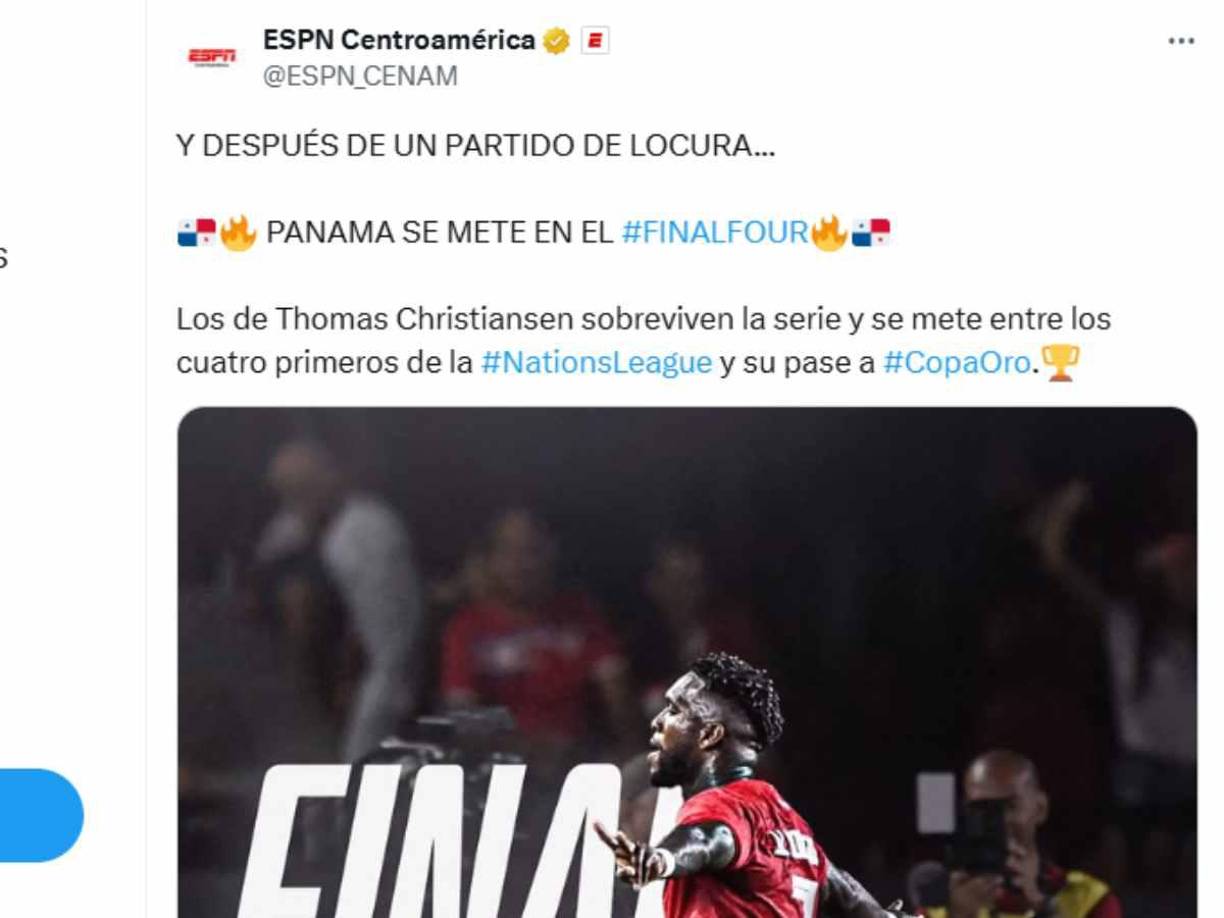 ESPN calificó de locura el Panamá vs Costa Rica.