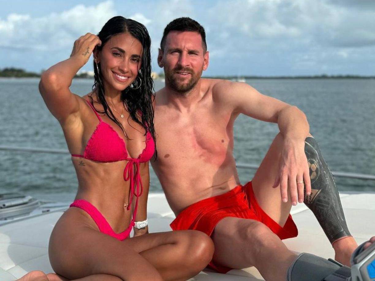 Lionel Messi y Antonela Roccuzzo disfrutan de unas merecidas vacaciones, mientras el jugador del Inter Miami se encuentra en recuperación tras un esguince y rotura parcial de ligamentos sufridos en la final de la Copa América.