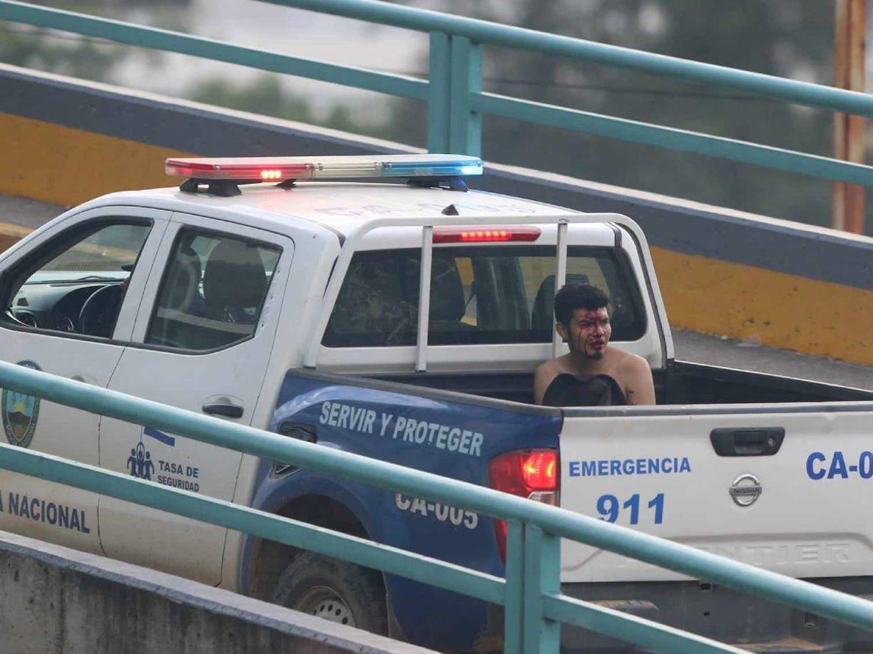  La intolerancia entre seguidores de Motagua y de Olimpia salió a flote en la previa del clásico capitalino.