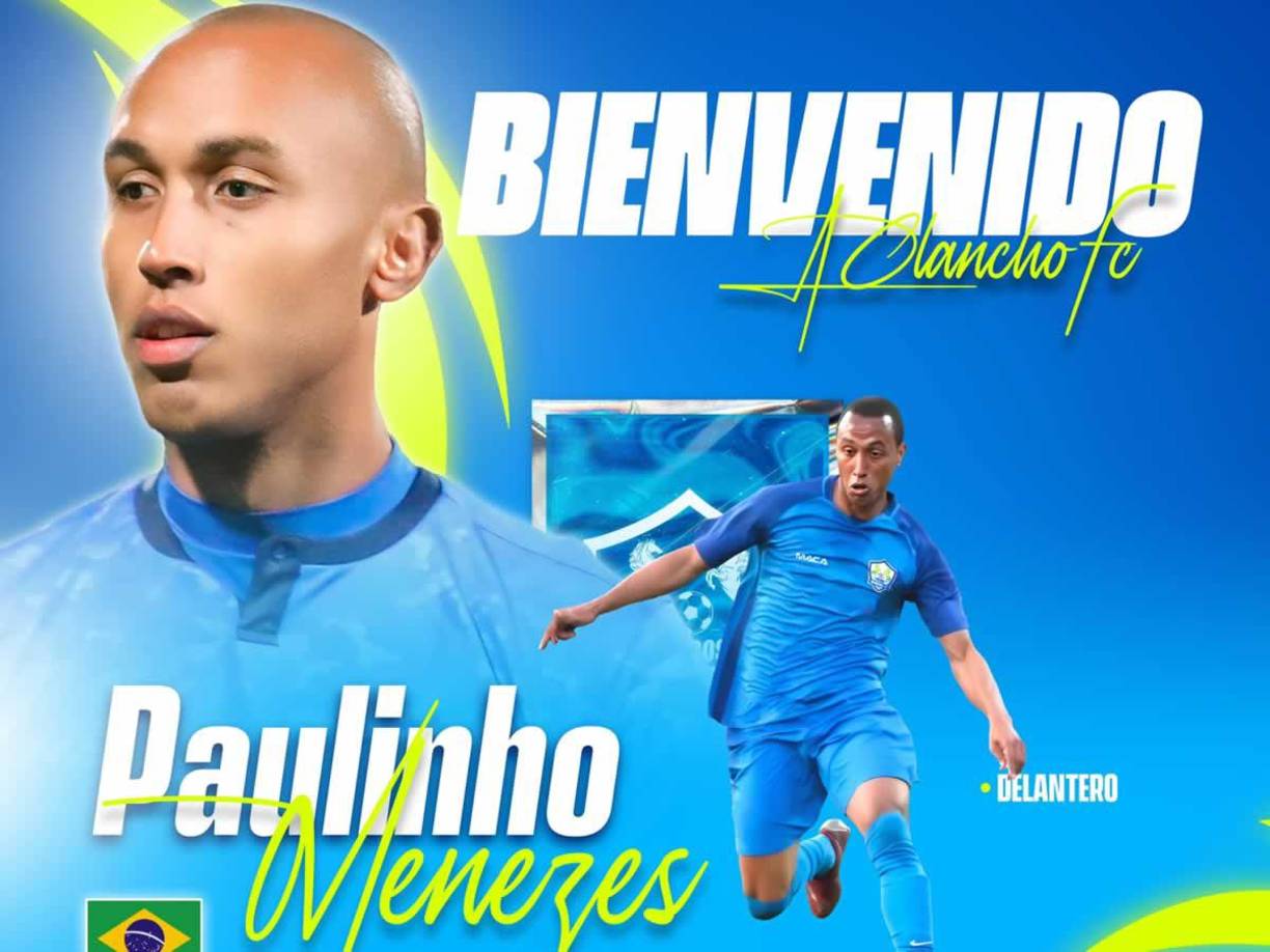 Paulinho - Es el nuevo fichaje de los Potros del Olancho FC. El brasileño jugó con el Sofía de Bulgaria y Zorya de Ucrania en la Europa League.