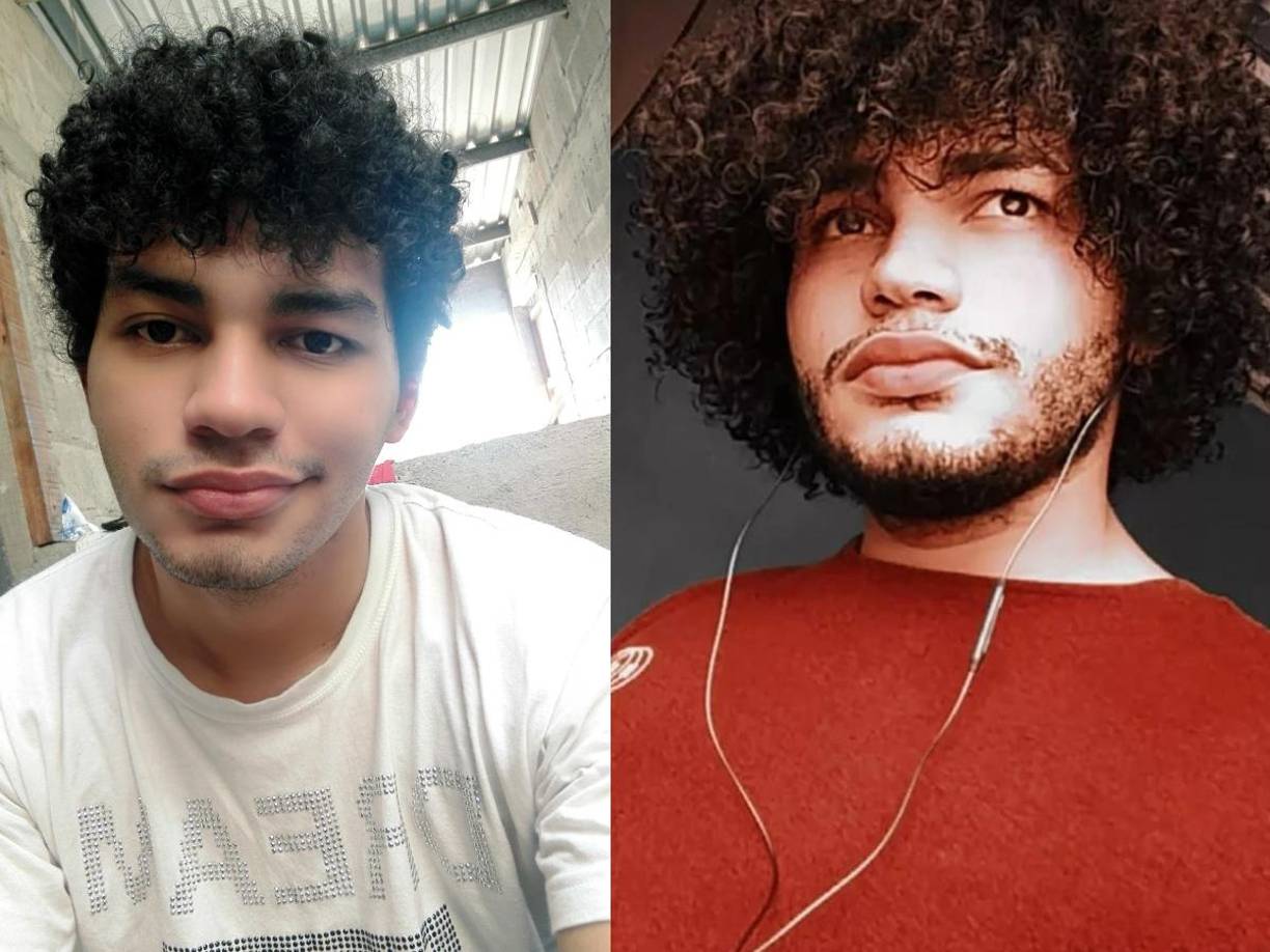 Fotos en vida de Marlon David Aguilar García, el joven motociclista que murió en un accidente en la 27 calle de San Pedro Sula.