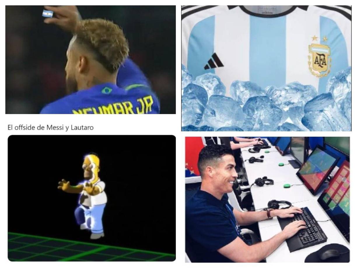 El Var protagoniza los memes del Argentina-Arabia ¡Volvieron los pechos fríos en la Albiceleste!