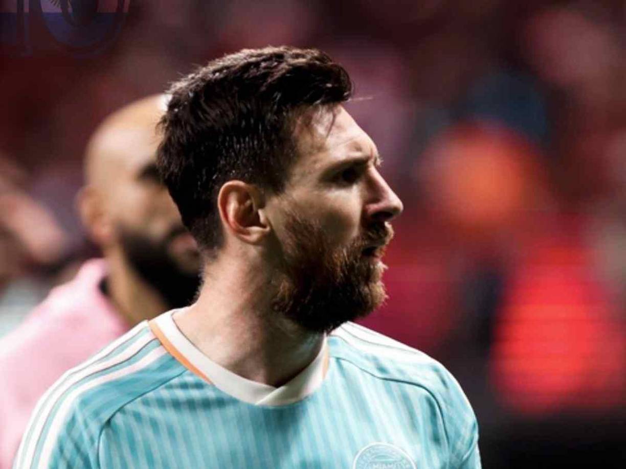 Messi salió molesto por la derrota del Inter Miami.